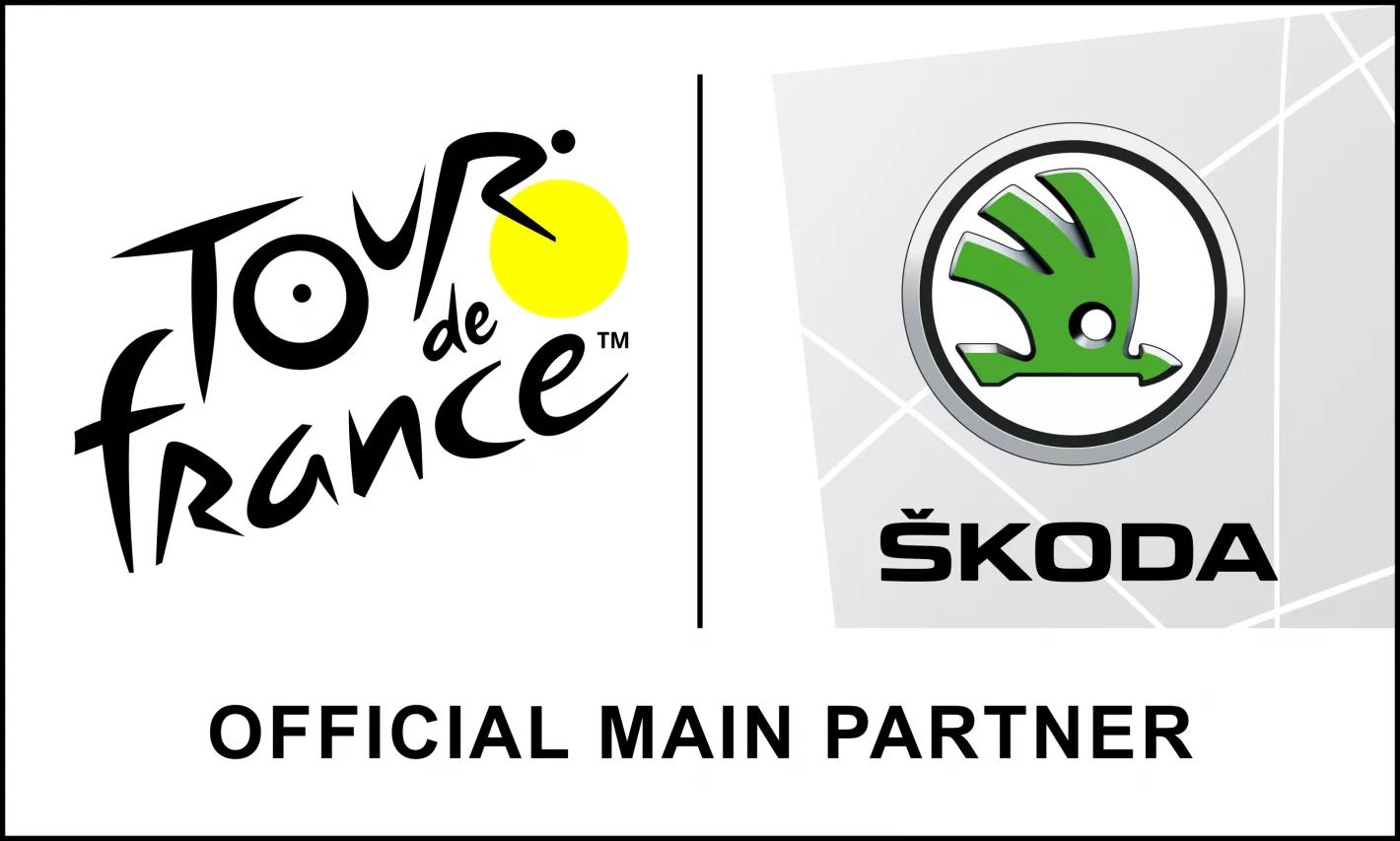 Skoda als officiële partner van tour de france